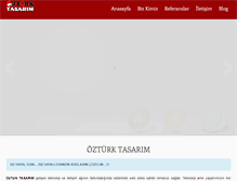 Tablet Screenshot of ozturktasarim.com